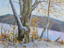 Eitorf Lindscheider Höhe 50x70cm Acryl auf Leinwand