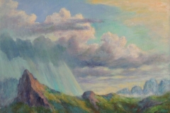 Dolomiten nach Schauer