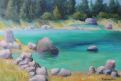 Karersee in den Dolomiten
